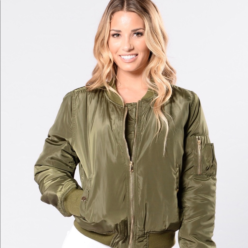 Fashion nova bomber jacket